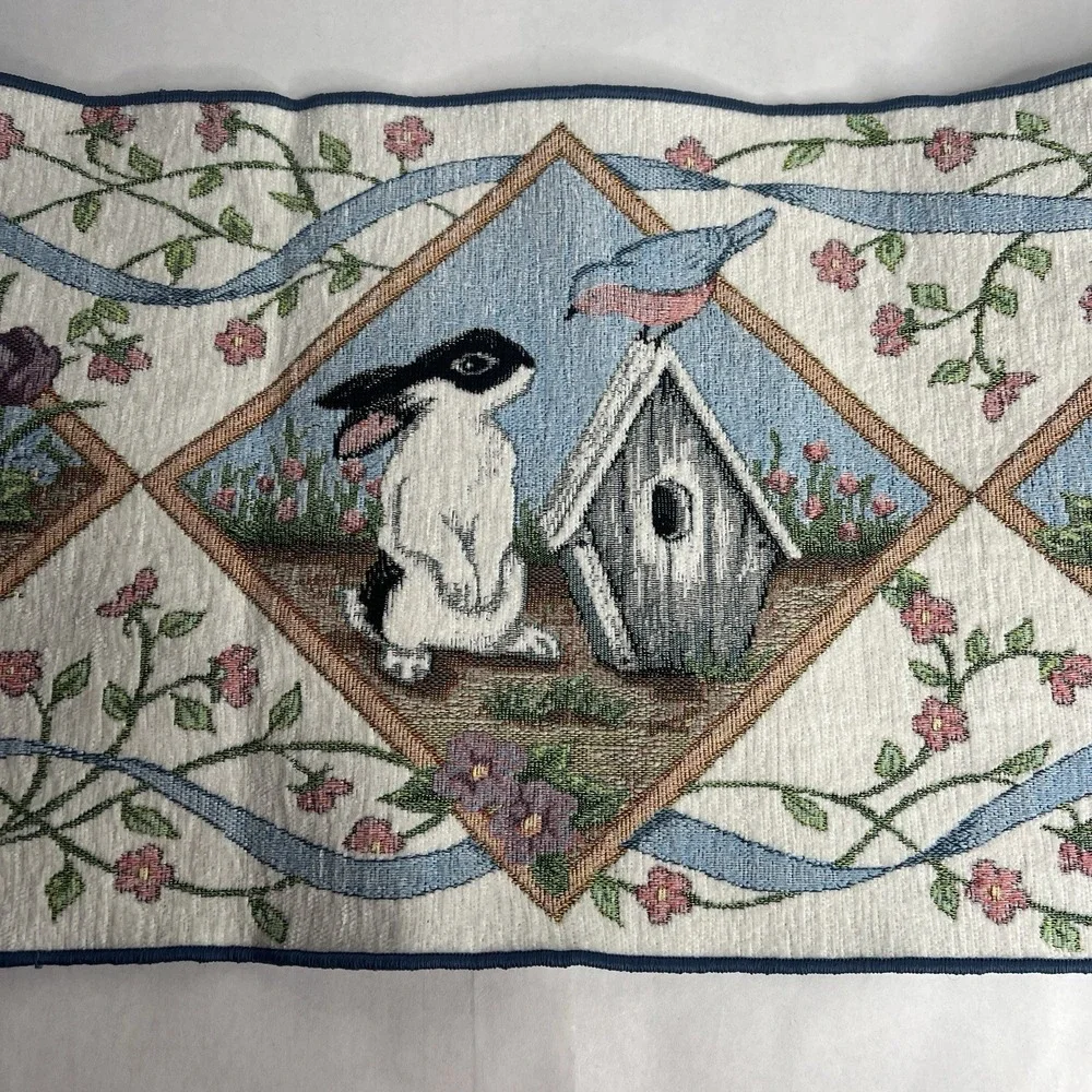 Easter Spring Bunny Rabbit‎ Table Runner 76